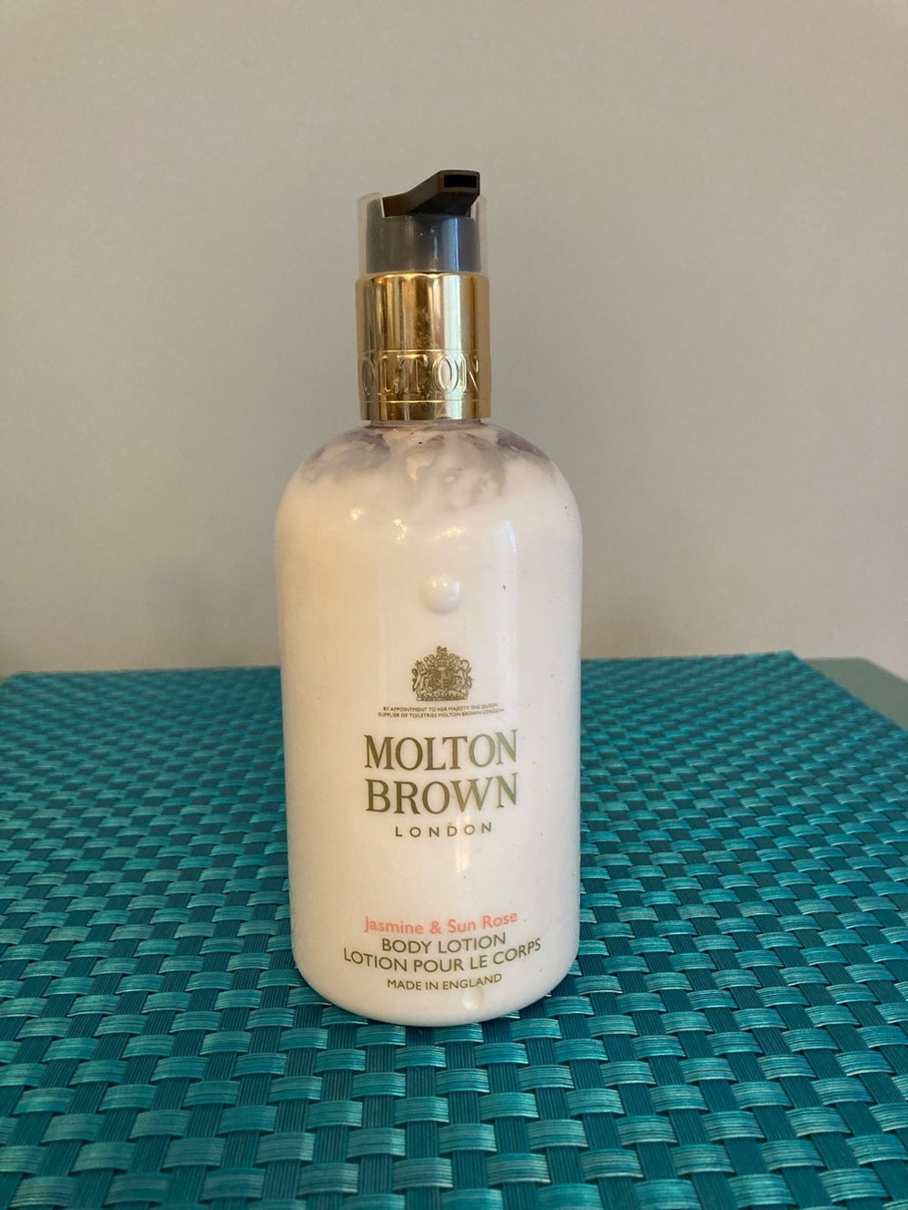 NEW Molton Brown London Jasmine & Sun Rose Body Lotion 10 oz.